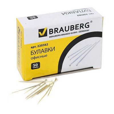 Булавки офисные BLAUBERG 220562